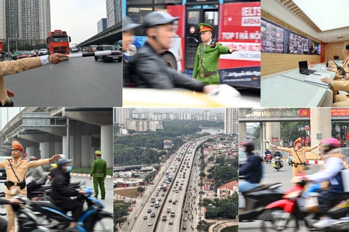 Công an Hà Nội triển khai các giải pháp, tạo thuận lợi cho người dân trở về Thủ đô sau nghỉ Tết Dương lịch 