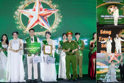 Mãn nhãn với vẻ đẹp hào hoa, thanh lịch của sinh viên Cảnh sát