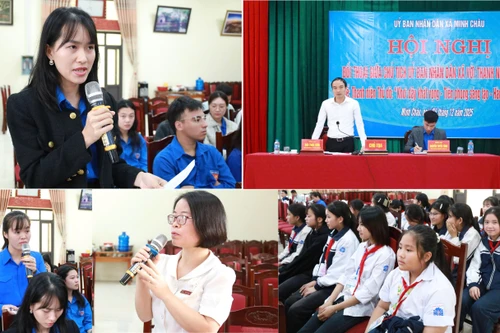 Lãnh đạo xã đảo ở Hà Nội đối thoại với thanh niên – khơi dậy khát vọng chuyển đổi số và khởi nghiệp