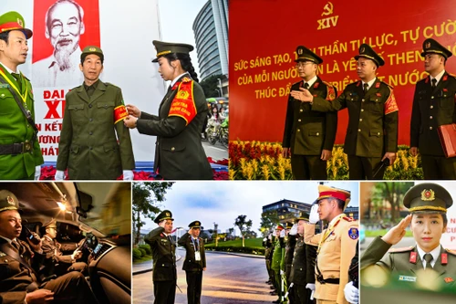 Những cán bộ thầm lặng giữ kỷ cương nơi "tiền tuyến" bảo vệ Đại hội Đảng toàn quốc lần thứ XIV