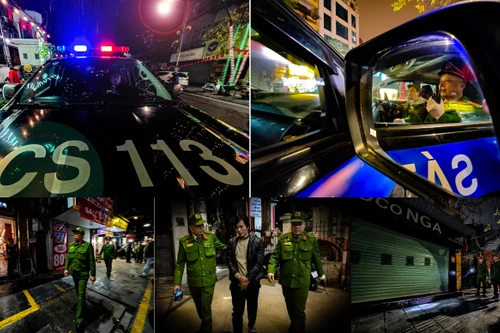 Xuyên đêm cùng Cảnh sát 113 Hà Nội - Những "bước chân không ngủ" giữ bình yên Tết Bính Ngọ