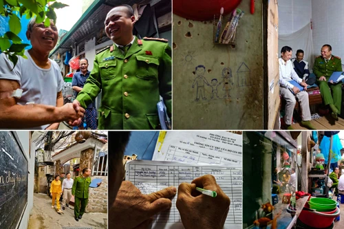 92 lá phiếu ở "Xóm chạy thận" tại Hà Nội: Ấm tình quân dân trước ngày hội non sông