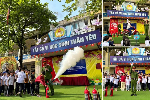 Chuyển tải "kỹ năng sinh tồn" đến với học sinh l Tiểu học