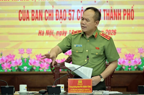 Trung tướng Nguyễn Thanh Tùng: Tăng tốc tiến độ phủ sóng camera an ninh, lấy người dân làm trung tâm phục vụ