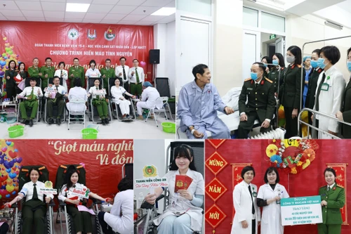 Người chiến sĩ Công an "Gần dân nhất" qua những giọt máu nghĩa tình dịp áp Tết