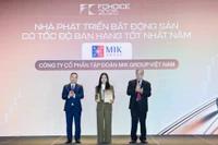 MIK Group được vinh danh “Nhà phát triển bất động sản có tốc độ bán hàng tốt nhất năm”