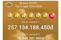 Thêm 16 tỷ phú Vietlott chỉ trong 1 ngày, một người trúng độc đắc hơn 257 tỷ đồng