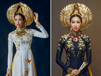 Những trang phục dân tộc Việt Nam từng chinh chến tại Miss Universe