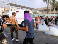 [ẢNH] Iraq tan hoang vì biểu tình biến thành bao động
