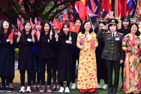 [ẢNH] Toàn cảnh Chủ tịch Triều Tiên Kim Jong-un tạm biệt Việt Nam, lên đường về nước