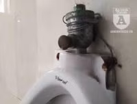 [Ảnh] Công viên Cầu Giấy: Hãi hùng vào nhà vệ sinh công cộng bẩn thỉu