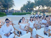 [ẢNH] Trai xinh gái đẹp showbiz hội tụ trong đám cưới 