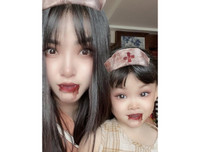 [ẢNH] Dàn sao và gia đình tưng bừng hóa trang độc đáo dịp Halloween