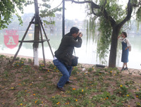 [ẢNH] Phố đi bộ Bờ hồ trụi cây sau một đêm countdown người 