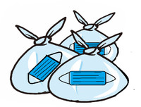 [ẢNH] Lưu ý cần thiết để xử lý đúng cách khẩu trang đã qua sử dụng