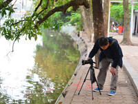 [ẢNH] Người Hà Nội tiếc nuối mùa hoa lộc vừng đỏ 