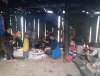 Cuộc sống đói nghèo trong những gia đình 