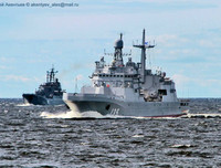 [ẢNH] Hải quân Nga tiếp nhận tàu đổ bộ Ivan Gren trang bị pháo 6 nòng AK-630M