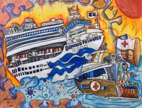 [ẢNH] Những bức vẽ đầy ý nghĩa của các 