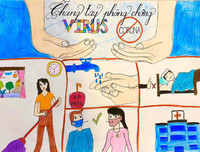 [ẢNH] Những bức vẽ đầy ý nghĩa của các 