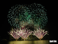 Pháo hoa quốc tế Đà Nẵng: Hình ảnh ấn tượng về cuộc so tài giữa Anh và Trung Quốc