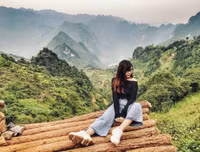 [Ảnh] Lên đỉnh Mã Pì Lèng khám phá chốn 