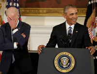 [ẢNH] Tình bạn đáng ngưỡng mộ giữa Cựu Tổng thống Mỹ Barack Obama và ứng viên Tổng thống Joe Biden