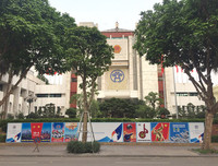 [ẢNH] Cờ đỏ sao vàng, biểu ngữ rợp trời Hà Nội mừng các ngày Lễ lịch sử của đất nước