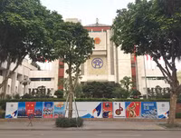 [ẢNH] Cờ đỏ sao vàng, biểu ngữ rợp trời Hà Nội mừng các ngày Lễ lịch sử của đất nước