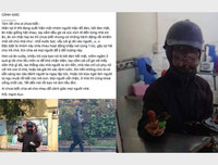 [ẢNH] Vụ người lạ bôi mặt, cầm đầu gà ăn xin: Cảnh giác những trò bịa đặt xấu xí