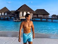 [ẢNH] Bộ ảnh đẹp như mơ của Hà Hồ - Kim Lý tại khu nghỉ dưỡng Maldives