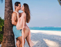 [ẢNH] Bộ ảnh đẹp như mơ của Hà Hồ - Kim Lý tại khu nghỉ dưỡng Maldives