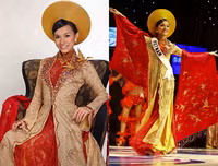 Những trang phục dân tộc Việt Nam từng chinh chến tại Miss Universe