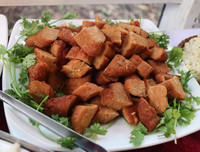 [ẢNH] Độc đáo không gian ăn chay đúng Kỷ niệm 65 năm ngày Giải phóng Thủ đô 10-10