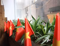 [ẢNH] Độc đáo không gian ăn chay đúng Kỷ niệm 65 năm ngày Giải phóng Thủ đô 10-10