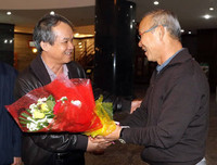 [ẢNH] Bầu Đức ở đâu khi U22 Việt Nam vô địch SEA Games 30?