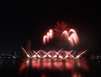 Pháo hoa quốc tế Đà Nẵng: Hình ảnh ấn tượng về cuộc so tài giữa Anh và Trung Quốc