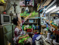 Kinh ngạc cảnh sống chật chội trong những ngôi nhà siêu nhỏ