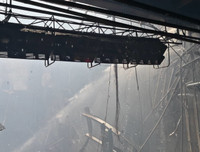 [ẢNH] Hiện trường vụ cháy Cung Văn hoá Lao động Hữu nghị Việt- Xô