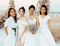 [ẢNH] Trai xinh gái đẹp showbiz hội tụ trong đám cưới 