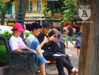 [Ảnh] Thú vị trước một Hồ Gươm vắng lặng trong ngày đầu tiên của dịp nghỉ lễ