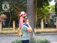 [Ảnh] Thú vị trước một Hồ Gươm vắng lặng trong ngày đầu tiên của dịp nghỉ lễ