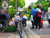 [Ảnh] Thú vị trước một Hồ Gươm vắng lặng trong ngày đầu tiên của dịp nghỉ lễ