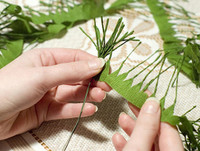 [Ảnh] Tự làm cây thông Noel cực ấn tượng từ vật liệu đơn giản (2)