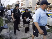 [ẢNH] Hiện trường vụ xả súng livestream ở Philadelphia khiến 6 cảnh sát bị thương