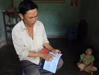 Cuộc sống đói nghèo trong những gia đình 