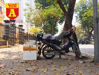 [ẢNH] Phơi mình mưu sinh dưới nắng 
