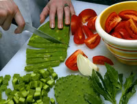 [ẢNH] Độc đáo với những món ngon được chế biến từ xương rồng