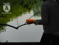 [Ảnh] Đa dạng cách chống nắng của người Hà Nội trong ngày đầu nóng cao điểm