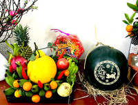 [ẢNH] Mâm ngũ quả ngày Tết 